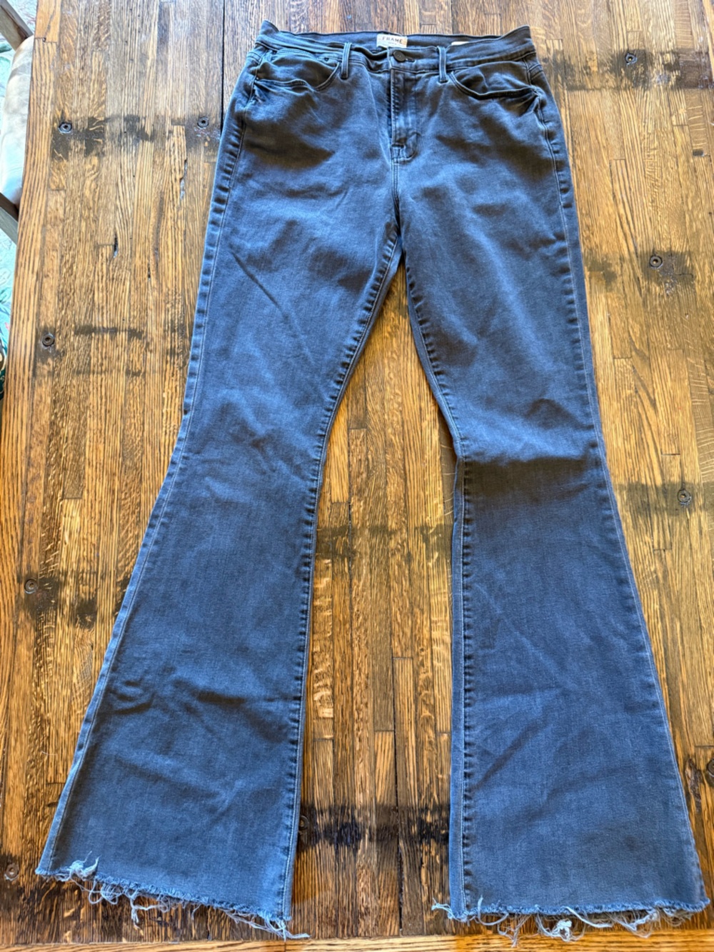 Frame Denim — Le High Flare — size 29 — washed black — NWOT - Picture 5 of 9